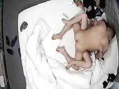 a woman tied up and slapped in a brutal porn movie.